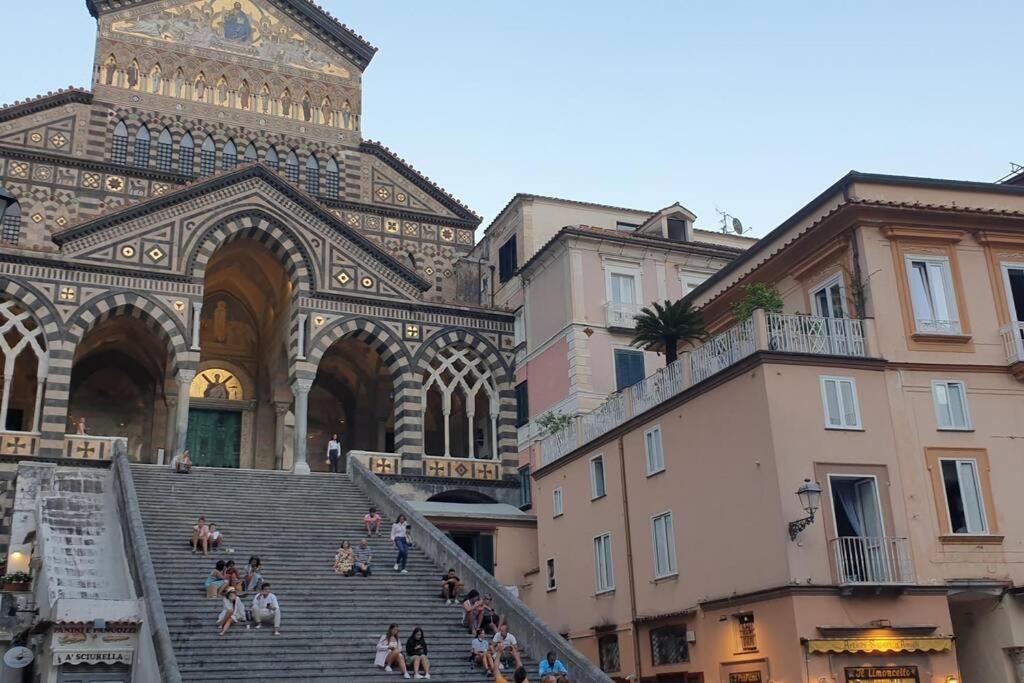Amalfi Rooms Duoglio Beach -Amazing Seaview Exterior foto