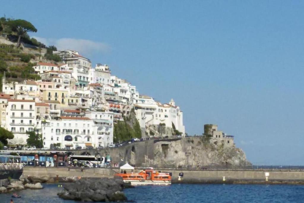 Amalfi Rooms Duoglio Beach -Amazing Seaview Exterior foto